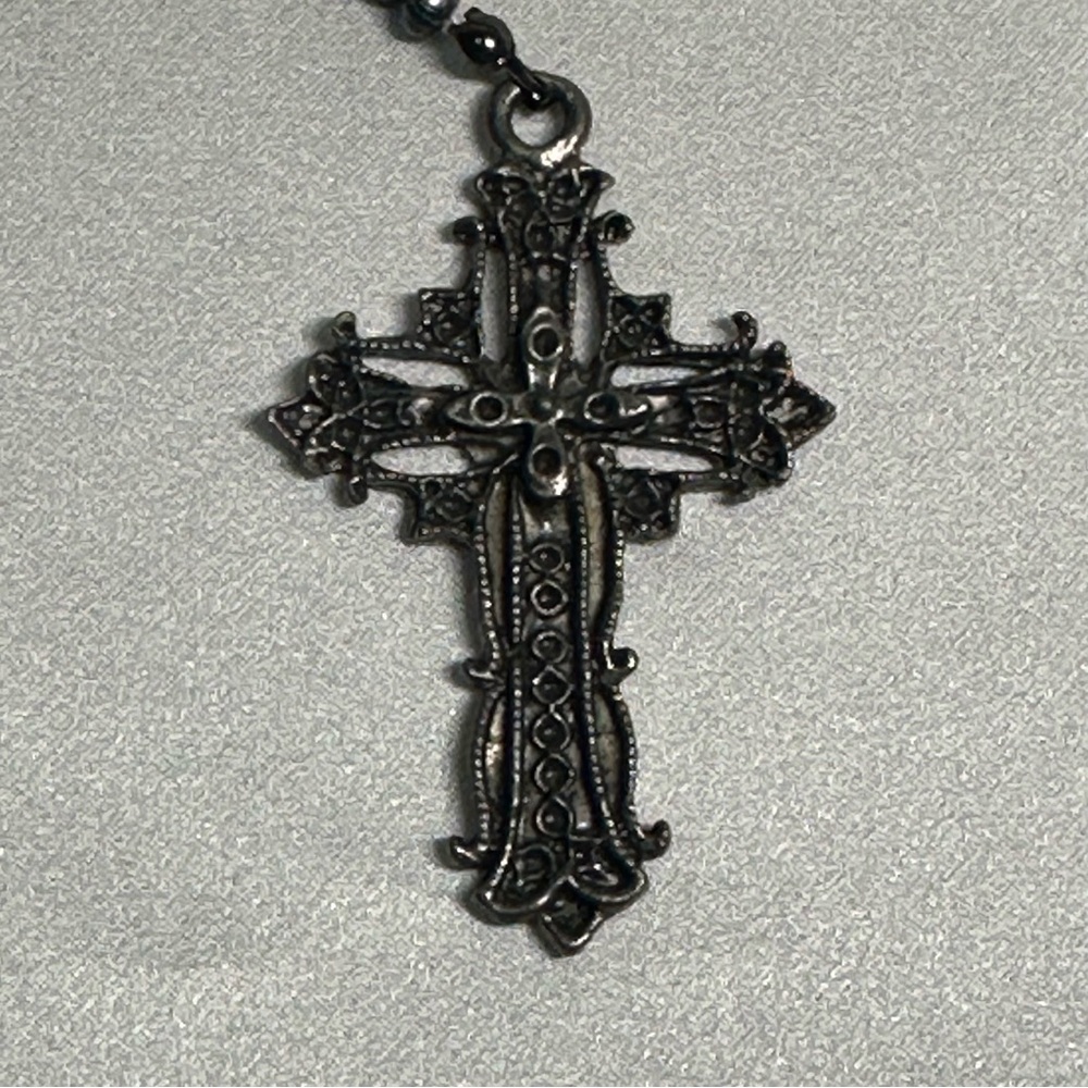 Handmade Genuine Pearl Rosary - Picture 8 of 14